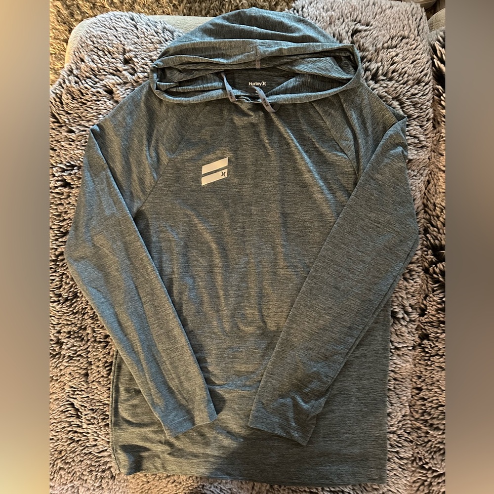 Hurley Men's Grey Long Sleeve Shirt